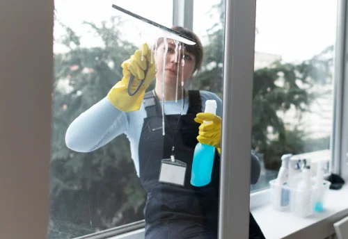 Nettoyage de vitres intérieures et extérieures à Peuton